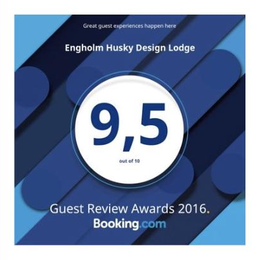 Booking.com Guest Review Award 2016 — 9.5 out of 10