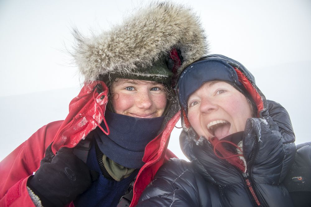 Ski expedition on the Finnmark plateau
