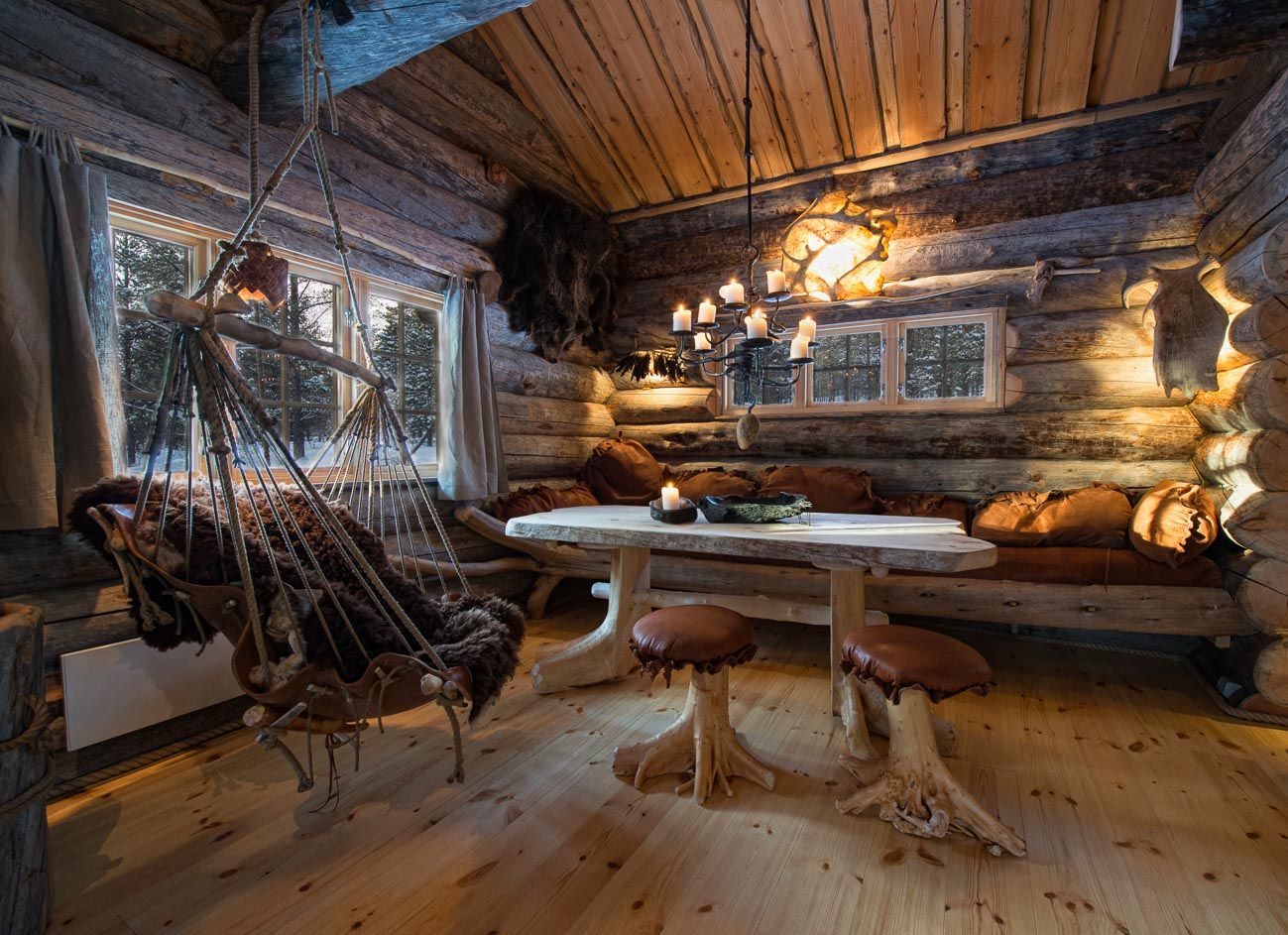 Ski expedition on the Finnmark plateau