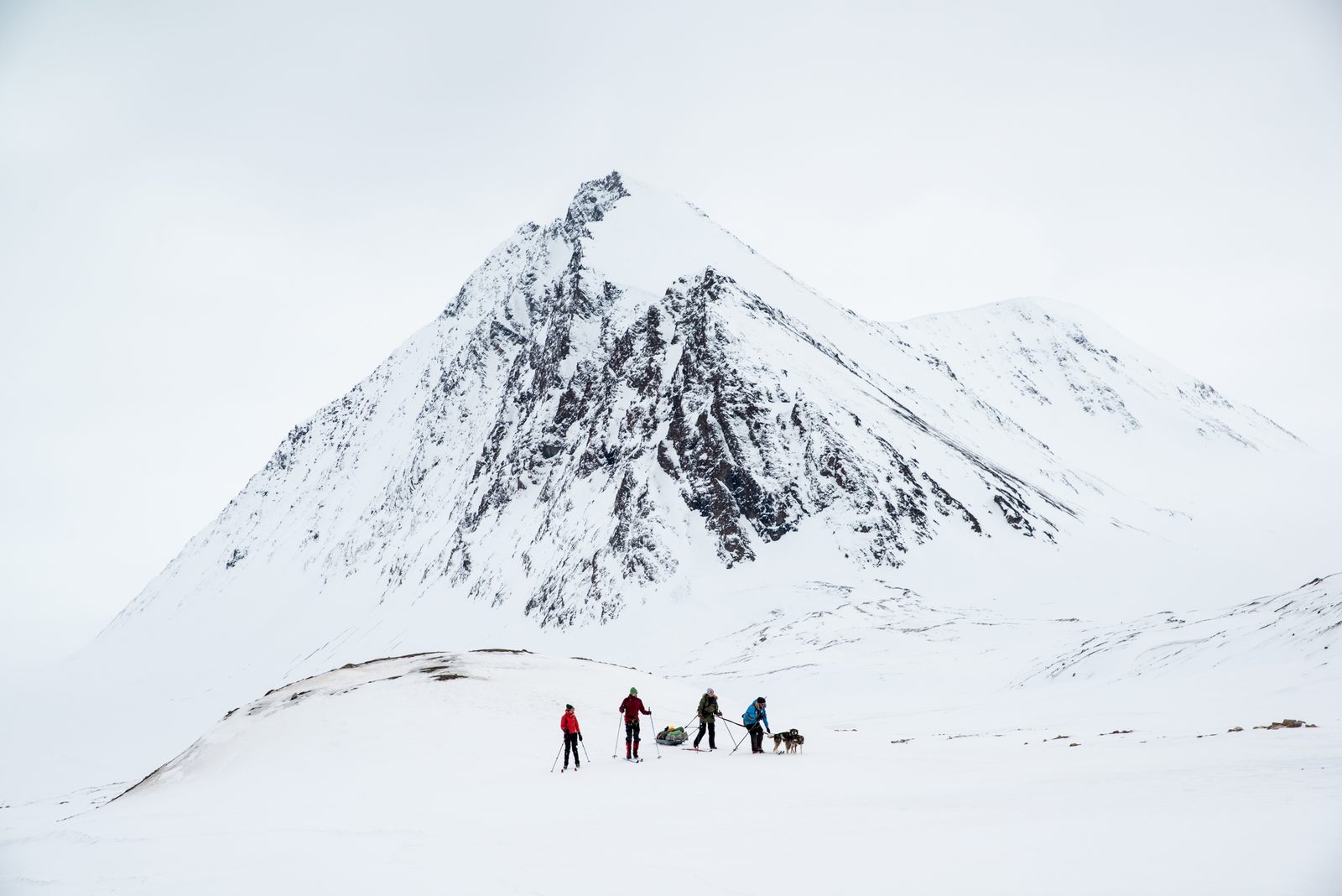 Towards the summit