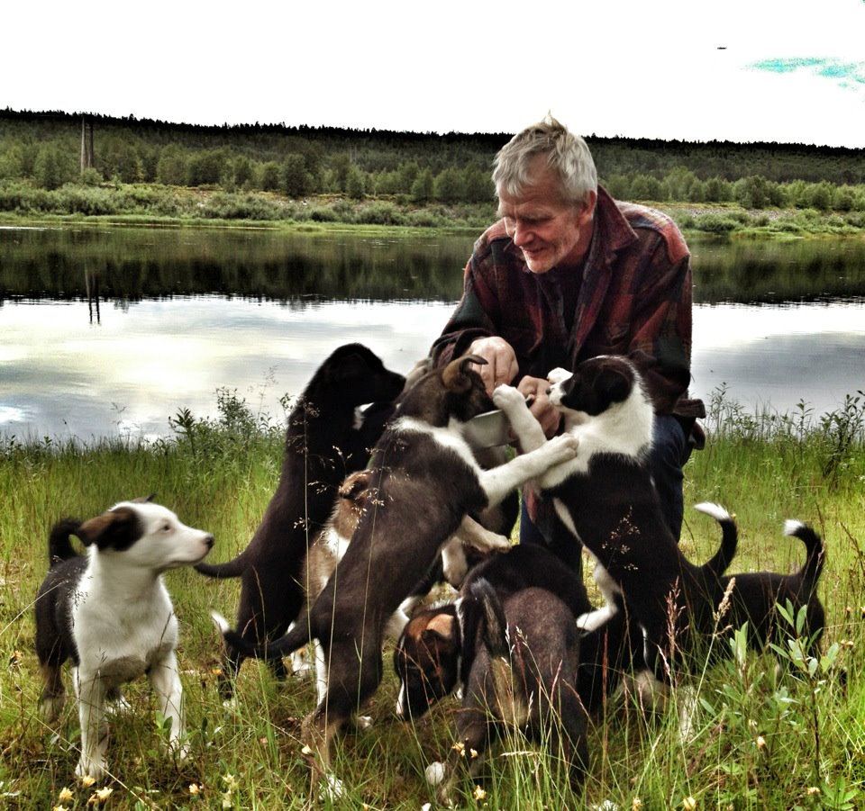 Sven and the youngsters